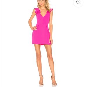 Gimlet Dress in Hot Pink